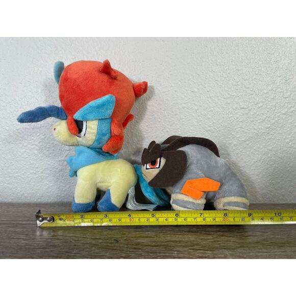 Pokemon Lugia Mini Binders Lot of 4 + Keldeo & Terrakion Plush 2025 Card Storage - Picture 9 of 12